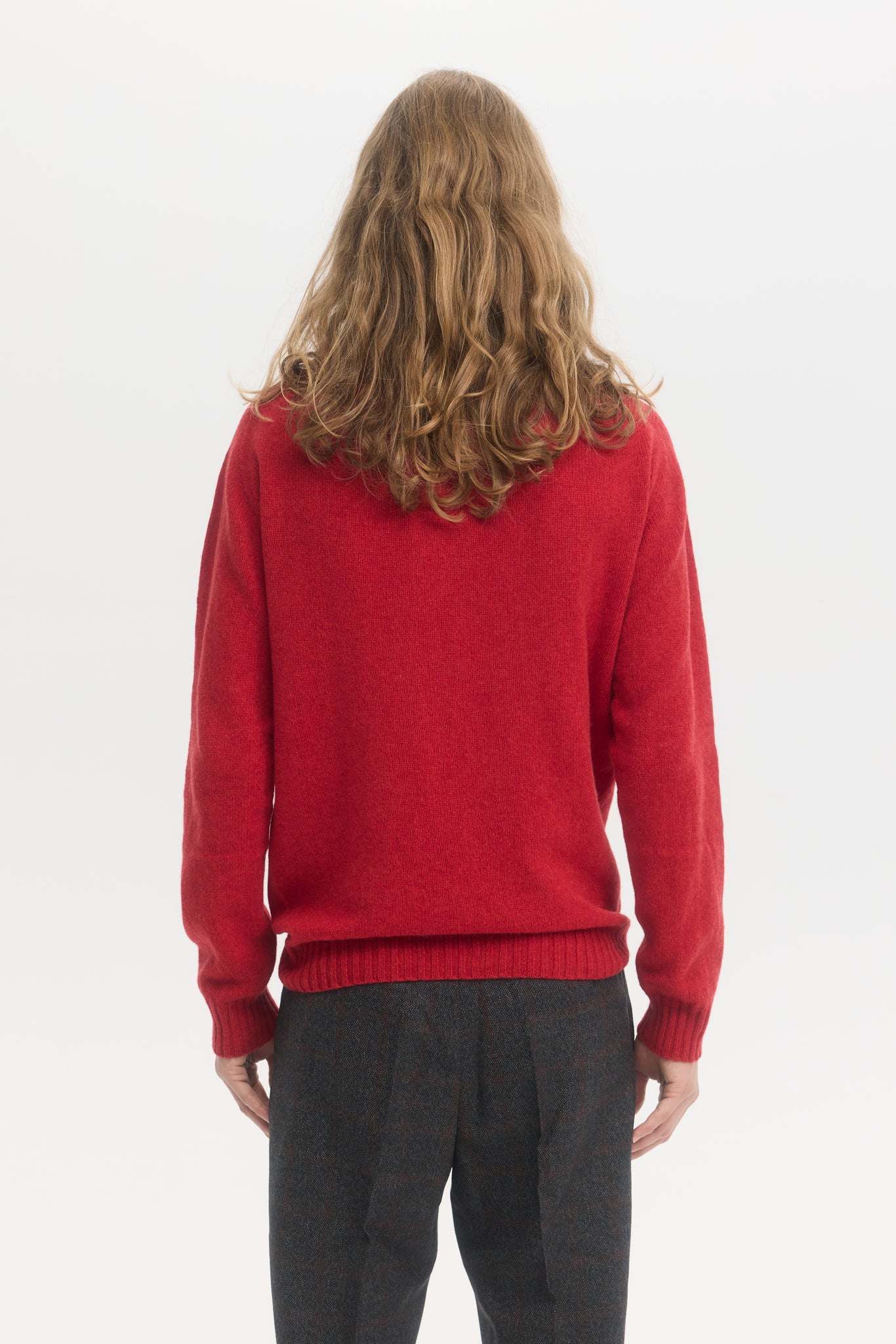 Turtleneck en laine geelong supersoft Cardinal