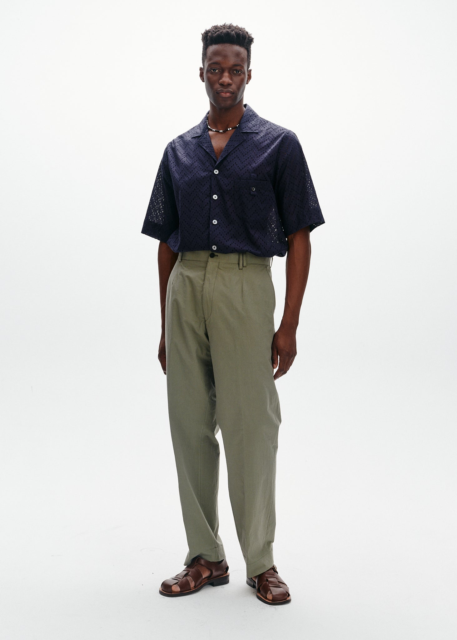 Typewriter Straight Leg Trouser Men